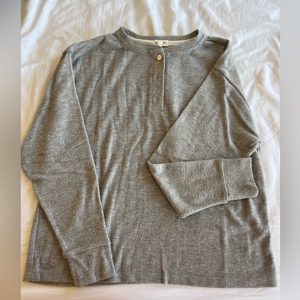 DONNI 
Henley Neck Jumper - size small